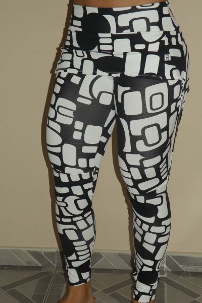 Calça Leg com Saia